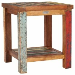 Best Sale 😉 Chic Teak Inc. Marina Del Rey Recycled Teak Wood Boat Side Table 🎁 -Living Room Furniture Shop 5fc133860f8dfa1e 1987 w800 h800 b1 p0