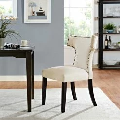 Best Sale ๐งจ LexMod Curve Upholstered Fabric Dining Chair, Beige โ๏ธ 14 Best Sale ๐งจ LexMod Curve Upholstered Fabric Dining Chair, Beige โ๏ธ -Living Room Furniture Shop 62114b5100cd1e4d 0283 w800 h800 b0 p0