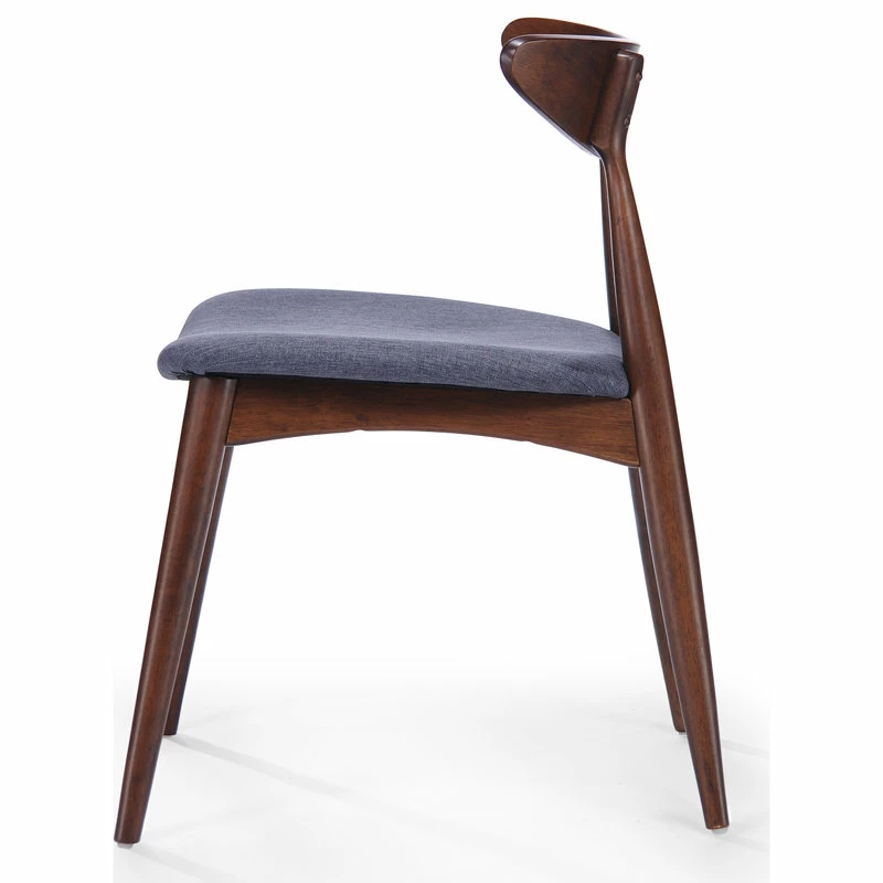 Coupon 🌟 GDFStudio GDF Studio Issaic Mid Century Design Wood Dining Chairs, Set Of 2, Charcoal/Waln 🔥 8 Coupon 🌟 GDFStudio GDF Studio Issaic Mid Century Design Wood Dining Chairs, Set Of 2, Charcoal/Waln 🔥 - Image 8