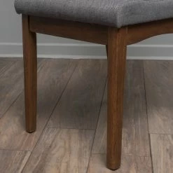 Best Pirce 🔥 GDFStudio GDF Studio Gertrude Fabric & Wood Finish Dining Chairs, Set Of 2, Dark Gray/Waln 😍 21 Best Pirce 🔥 GDFStudio GDF Studio Gertrude Fabric & Wood Finish Dining Chairs, Set Of 2, Dark Gray/Waln 😍 -Living Room Furniture Shop 64b1e96601bae974 1241 w800 h800 b0 p0