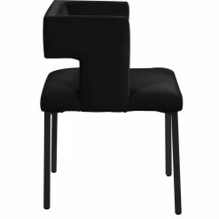 Hot Sale 🔥 MOD The Verve Dining Chair, Black, Velvet And Iron, Set Of 2 🎉 -Living Room Furniture Shop 66d1b086027412dd 0757 w800 h800 b1 p0