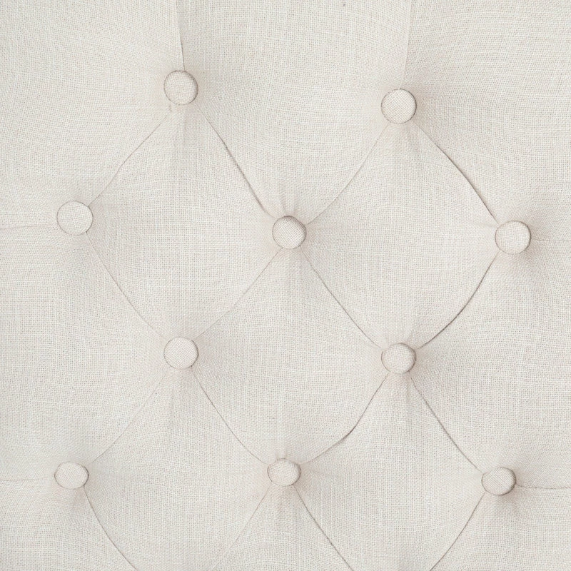 Budget โ BTexpert French High Back Tufted Upholstered Dining Chair, Set Of 2 Ivory Beige ๐ 2 Budget โ BTexpert French High Back Tufted Upholstered Dining Chair, Set Of 2 Ivory Beige ๐ - Image 2