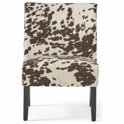 Cheapest ⌛ GDFStudio GDF Studio Kalee Contemporary Accent Chair, Cow Print, Matte Black, Fabric 👍 -Living Room Furniture Shop 6a81a36d01d3f6ac 4008 w800 h800 b1 p0