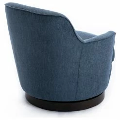 Cheapest 😉 Comfort Pointe Reese Cadet Blue Wood Base Swivel Chair ✔️ -Living Room Furniture Shop 6ae1a7380fc92713 6199 w800 h800 b1 p0