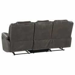 Wholesale 👍 Steve Silver Katrine Manual Reclining Sofa, Charcoal 🎉