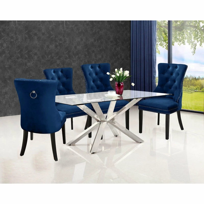 Best reviews of 🔥 MOD The Monarch Dining Chair, Navy, Velvet Set Of 2 🌟 6 Best reviews of 🔥 MOD The Monarch Dining Chair, Navy, Velvet Set Of 2 🌟 - Image 6