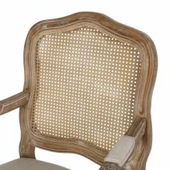 Buy 😍 GDFStudio Biorn French Country Upholstered Dining Armchair, Beige + Natural, Set Of 2 👍 -Living Room Furniture Shop 75f1242d00792c0c 1706 w800 h800 b0 p0