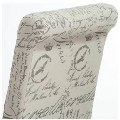 New 🎁 GDFStudio GDF Studio Script Printed Linen Dining Chairs, Set Of 2 👍 -Living Room Furniture Shop 7c4179d001c41a41 6574 w800 h800 b1 p0