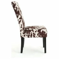 Discount 👏 GDFStudio Percival Upholstered Dining Chairs, Set Of 2, Milk Cow + Dark Brown, Velvet 🎉 16 Discount 👏 GDFStudio Percival Upholstered Dining Chairs, Set Of 2, Milk Cow + Dark Brown, Velvet 🎉 -Living Room Furniture Shop 7f61e05c01e148ae 4428 w800 h800 b1 p0