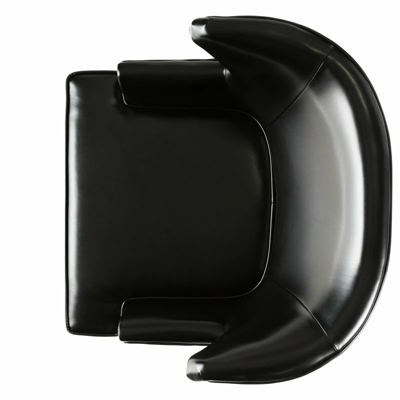 Best Sale 🎉 GDFStudio GDF Studio Jameson Tall Wingback Leather Club Chair, Black 😉 9 Best Sale 🎉 GDFStudio GDF Studio Jameson Tall Wingback Leather Club Chair, Black 😉 - Image 9