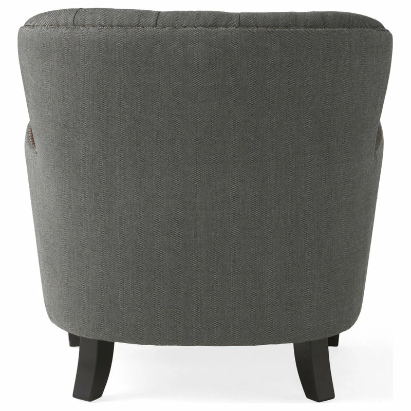 Promo 🤩 GDFStudio GDF Studio Teton Gray Fabric Club Chair And Ottoman 🥰 8 Promo 🤩 GDFStudio GDF Studio Teton Gray Fabric Club Chair And Ottoman 🥰 - Image 8
