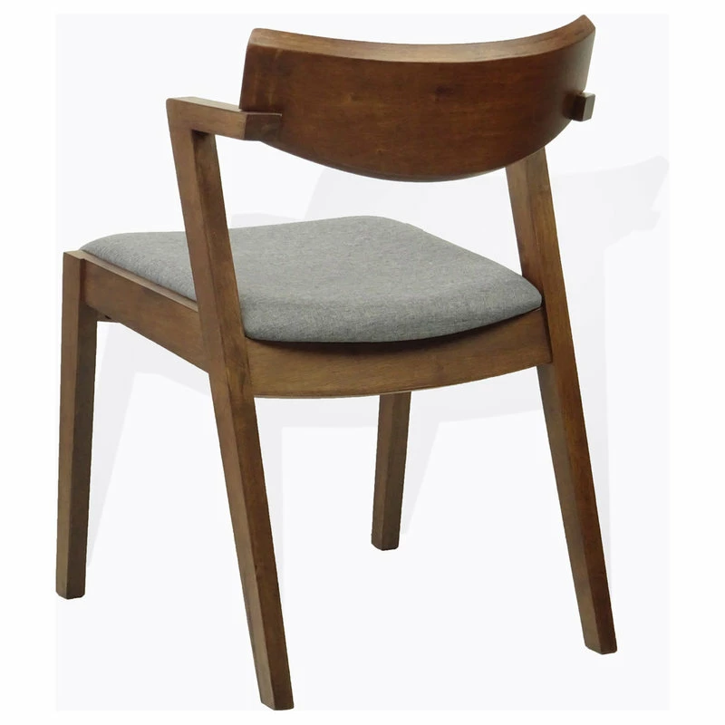 Flash Sale 💯 RattanUSA Modern Armchairs, Solid Wood, Medium Brown, Set Of 2 🌟 3 Flash Sale 💯 RattanUSA Modern Armchairs, Solid Wood, Medium Brown, Set Of 2 🌟 - Image 3