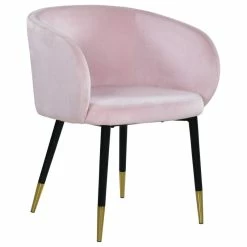 Discount 😉 MOD The Soho Dining Chair, Pink, Velvet 🔥 -Living Room Furniture Shop 8281a41e02741616 0747 w800 h800 b1 p0