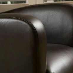 Best deal 🔥 GDFStudio GDF Studio Almendro Bonded Leather Wingback Swivel Club Chair ⭐ -Living Room Furniture Shop 84e1656d0f931570 2843 w800 h800 b0 p0