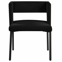 Hot Sale 🔥 MOD The Verve Dining Chair, Black, Velvet And Iron, Set Of 2 🎉 -Living Room Furniture Shop 8ac15c2f027412df 0757 w800 h800 b1 p0
