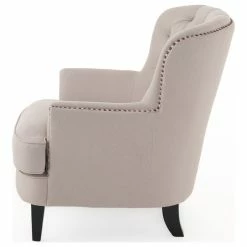 Best reviews of 🤩 GDFStudio GDF Studio Alfred Royal Vintage Design Upholstered Arm Chair, Beige 🔥 -Living Room Furniture Shop 8c51a56d022ae074 5542 w800 h800 b1 p0