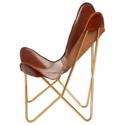 Best reviews of 🎉 Carolina Classics Monroe Butterfly Chair, Brown /Gold 🛒 -Living Room Furniture Shop 92b1a8db0054dbce 4922 w800 h800 b1 p0