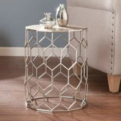 Promo ⌛ SEI Furniture Stephany Metal Accent Table 🔥 -Living Room Furniture Shop 9681d91b07ab8704 1316 w800 h800 b0 p0