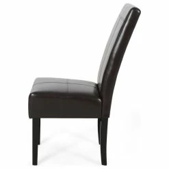 Deals ✔️ GDFStudio GDF Studio Percival T-stitched Chocolate Brown Leather Dining Chairs, Brown, Set ✨ 19 Deals ✔️ GDFStudio GDF Studio Percival T-stitched Chocolate Brown Leather Dining Chairs, Brown, Set ✨ -Living Room Furniture Shop 96a1c15701bbe2c9 3204 w800 h800 b1 p0