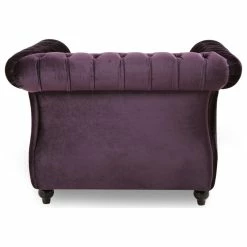 Wholesale 🛒 GDFStudio Leila Chesterfield Velvet Club Chair, Blackberry, Dark Brown ❤️ -Living Room Furniture Shop 9f01c30e01d7a8a9 3596 w800 h800 b1 p0