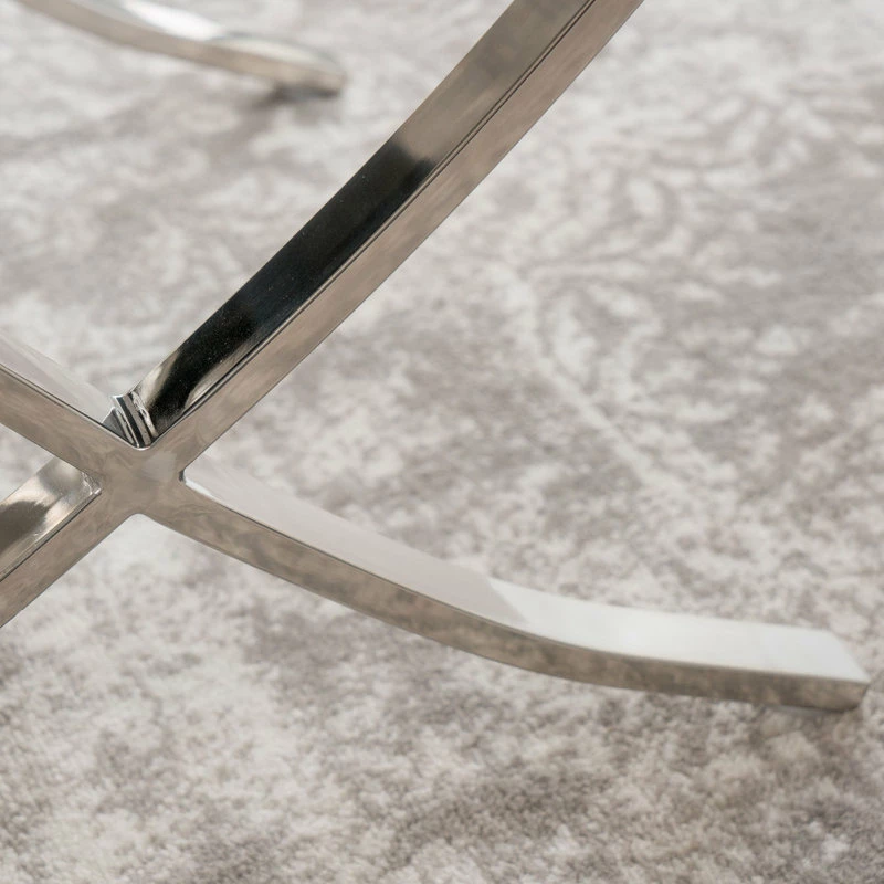 Outlet 🌟 GDFStudio GDF Studio Pandora Modern Button Tufted Bonded Leather Dining Chairs, Set Of 2 🤩 7 Outlet 🌟 GDFStudio GDF Studio Pandora Modern Button Tufted Bonded Leather Dining Chairs, Set Of 2 🤩 - Image 7