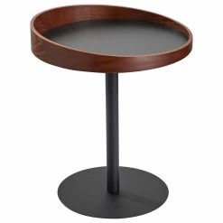 Buy 🛒 Adesso Crater End Table- Walnut 🎉