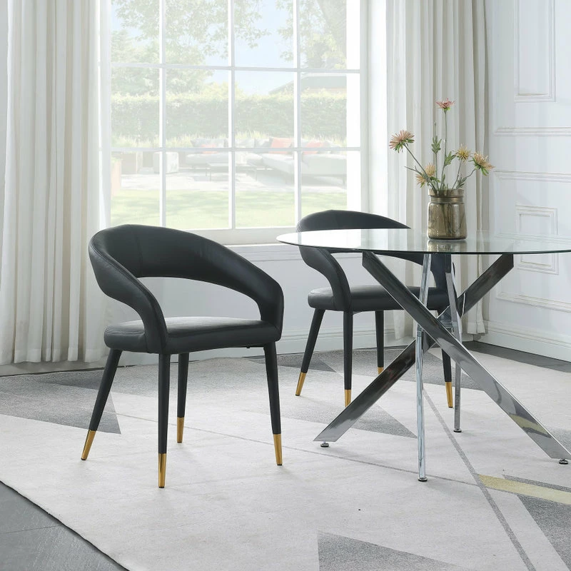 Buy ✔️ MOD The Prescott Dining Chair, Black, Faux Leather ⌛ 7 Buy ✔️ MOD The Prescott Dining Chair, Black, Faux Leather ⌛ - Image 7