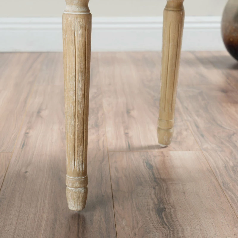 Deals ๐งจ GDFStudio GDF Studio Phinnaeus French Country Fabric Dining Chairs (Set Of 2), Dark Teal โญ 7 Deals ๐งจ GDFStudio GDF Studio Phinnaeus French Country Fabric Dining Chairs (Set Of 2), Dark Teal โญ - Image 7