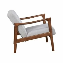 Budget 💯 Alpine Furniture, Inc Alpine Furniture Zephyr Slate Wood Lounge Chair In Brown-Gray 💯 -Living Room Furniture Shop a46133cc0e5defbb 2074 w800 h800 b1 p0