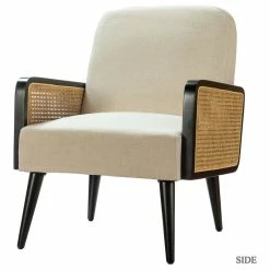 Best deal 🤩 Karat Home Elva Armchair, Linen 🎁