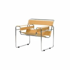 Best Pirce 🧨 Baxton Studio Jericho Leather Mid-Century Modern Accent Chair, Tan 🧨