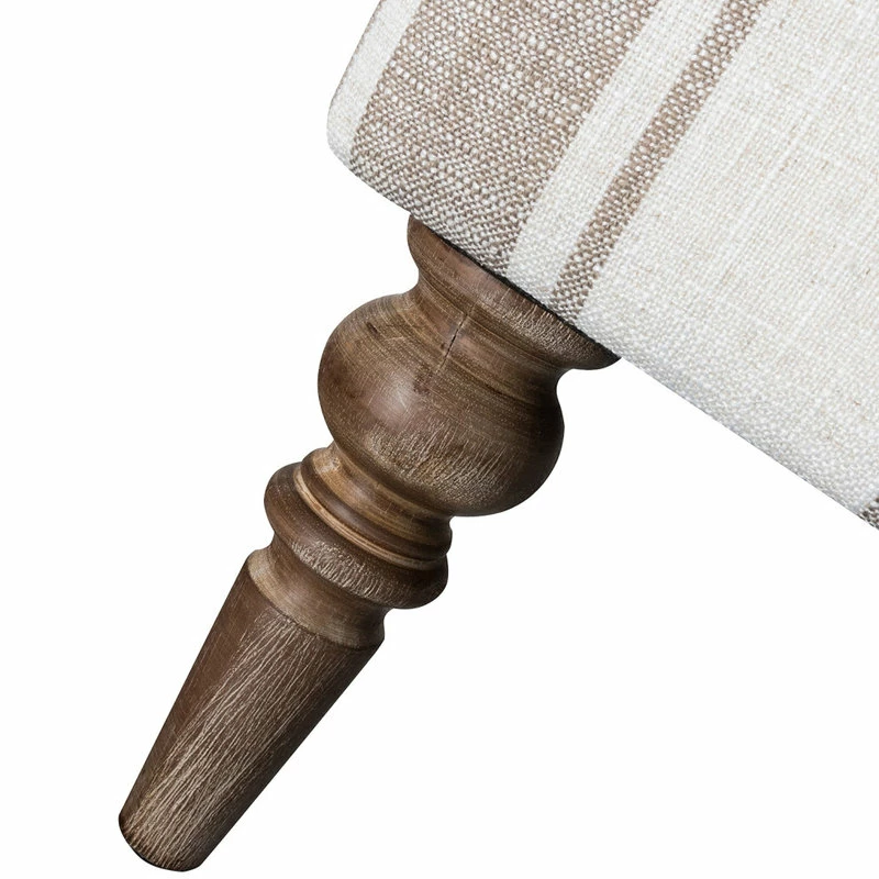 Coupon ๐งจ Karat Home Stripe Armchair Set Of 2, Tan ๐ 9 Coupon ๐งจ Karat Home Stripe Armchair Set Of 2, Tan ๐ - Image 9