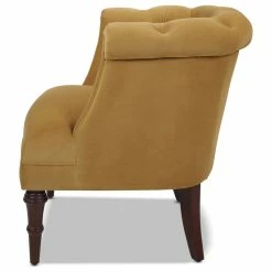 Hot Sale 🔔 Jennifer Taylor Home Katherine Tufted Accent Chair, Mustard Gold Velvet 😀 -Living Room Furniture Shop aab13c6e0022c89b 0510 w800 h800 b1 p0