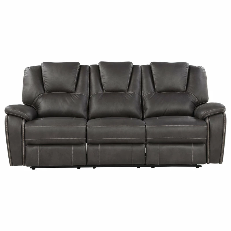 Wholesale 👍 Steve Silver Katrine Manual Reclining Sofa, Charcoal 🎉 6 Wholesale 👍 Steve Silver Katrine Manual Reclining Sofa, Charcoal 🎉 - Image 6
