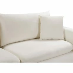 Top 10 🎁 Meridian Furniture Naomi Velvet Sofa, Gold And Chrome Leg Set, Cream ⌛ -Living Room Furniture Shop ad11526202740ee8 6417 w800 h800 b0 p0