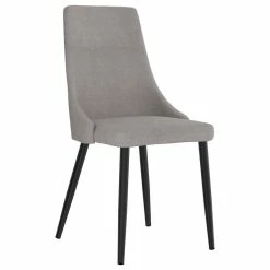 New ๐ MOD The Lofton Dining Chair, Gray, Fabric, Set Of 2 ๐