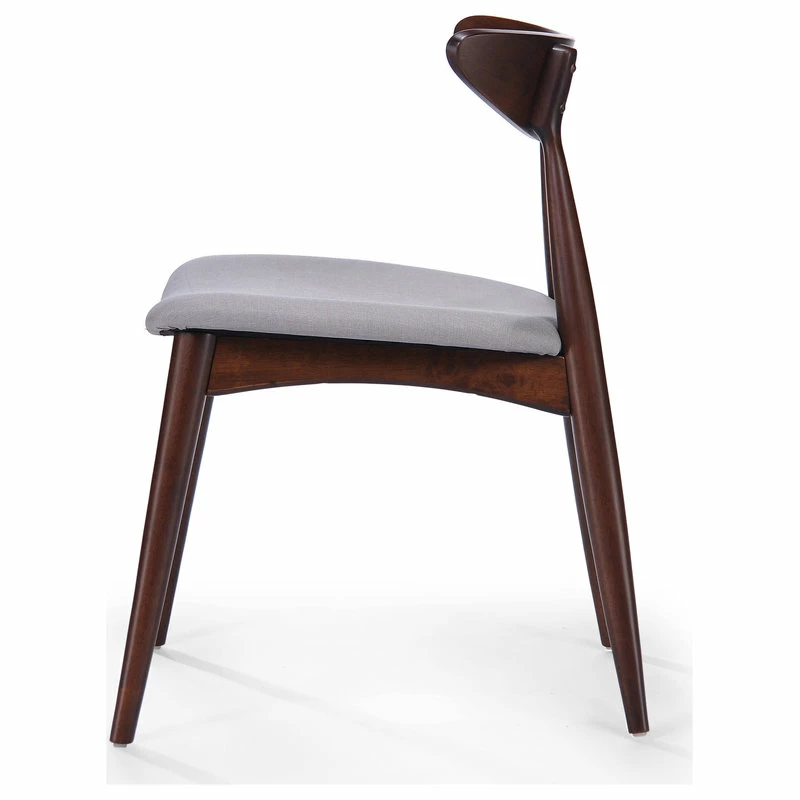 Best Sale 💯 GDFStudio GDF Studio Issaic Mid Century Design Wood Dining Chairs, Set Of 2, Light Gray/Wa ⭐ 9 Best Sale 💯 GDFStudio GDF Studio Issaic Mid Century Design Wood Dining Chairs, Set Of 2, Light Gray/Wa ⭐ - Image 9