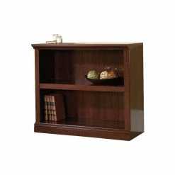 Coupon 😀 Sauder Select 2 Shelf Bookcase In Select Cherry 🧨