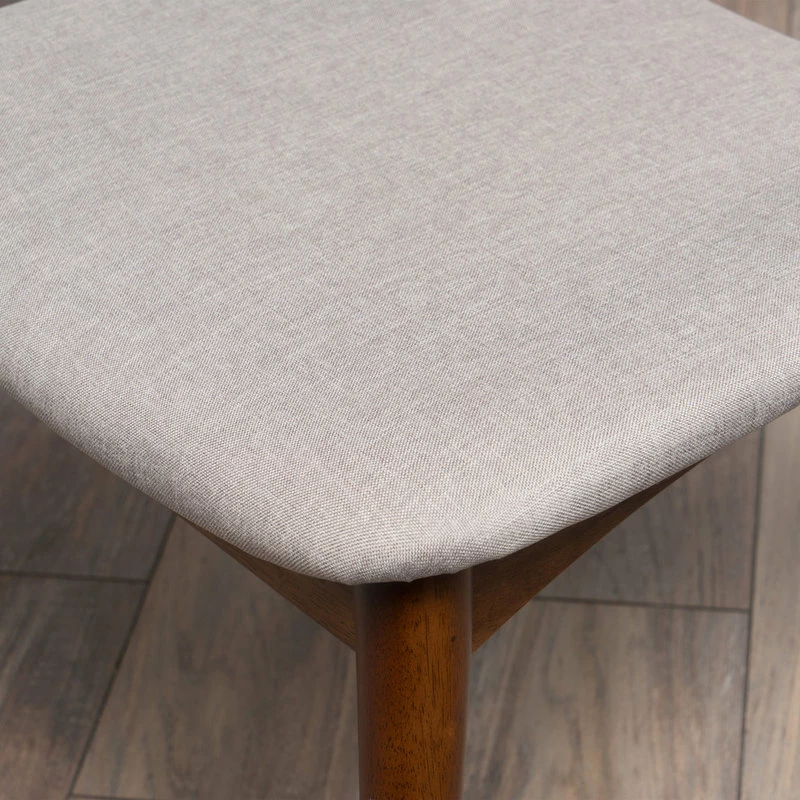 Best Sale 💯 GDFStudio GDF Studio Issaic Mid Century Design Wood Dining Chairs, Set Of 2, Light Gray/Wa ⭐ 6 Best Sale 💯 GDFStudio GDF Studio Issaic Mid Century Design Wood Dining Chairs, Set Of 2, Light Gray/Wa ⭐ - Image 6