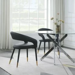 Buy ✔️ MOD The Prescott Dining Chair, Black, Faux Leather ⌛ 15 Buy ✔️ MOD The Prescott Dining Chair, Black, Faux Leather ⌛ -Living Room Furniture Shop bb118d24018ee889 0745 w800 h800 b0 p0
