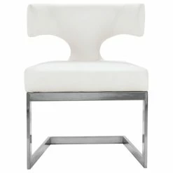 Coupon 🤩 MOD The Eve Dining Chair, White And Chrome, Faux Leather And Metal 😀 10 Coupon 🤩 MOD The Eve Dining Chair, White And Chrome, Faux Leather And Metal 😀 -Living Room Furniture Shop bc01487702741450 0744 w800 h800 b1 p0
