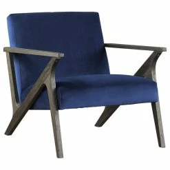 New ๐ Lexicon Home Ride Accent Chair, Navy ๐