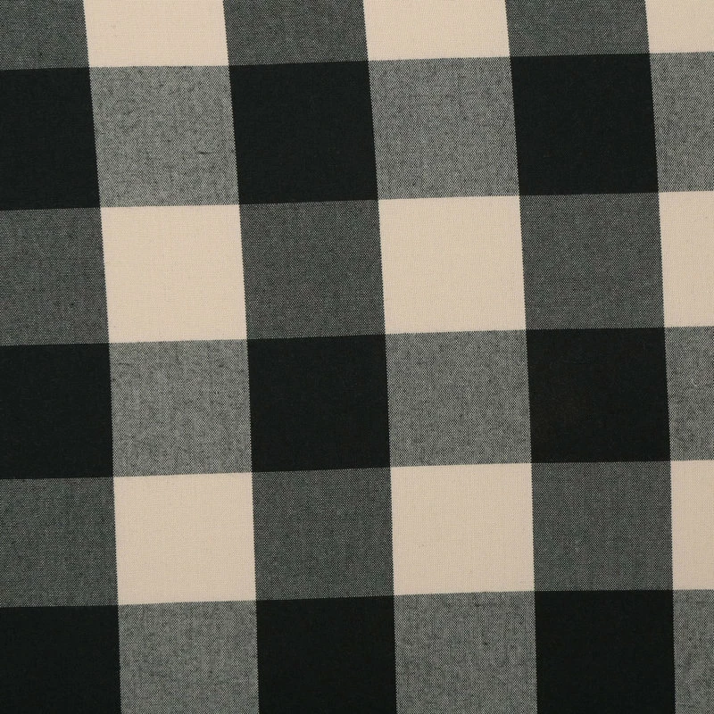 Budget π₯ GDFStudio GDF Studio Eve Tufted Fabric Club Chair, Black Checkerboard/Dark Brown β€οΈ 7 Budget π₯ GDFStudio GDF Studio Eve Tufted Fabric Club Chair, Black Checkerboard/Dark Brown β€οΈ - Image 7