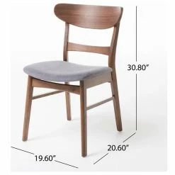 Best Sale 👍 GDFStudio GDF Studio Helen Mid Century Dining Chair, Set Of 2, Dark Gray/Natural Walnut 👍 9 Best Sale 👍 GDFStudio GDF Studio Helen Mid Century Dining Chair, Set Of 2, Dark Gray/Natural Walnut 👍 -Living Room Furniture Shop c33151da01b082a4 6145 w800 h800 b1 p0