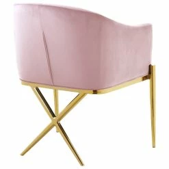 Best reviews of ⭐ MOD The Parker Dining Chair, Velvet, Pink, Gold Legs 🌟 -Living Room Furniture Shop c4d141cd0274142a 0737 w800 h800 b1 p0
