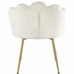 Promo 😉 MOD The Perla Dining Chair, Cream, Velvet, Set Of 2 😀 -Living Room Furniture Shop cac1a3440274172a 0722 w800 h800 b1 p0