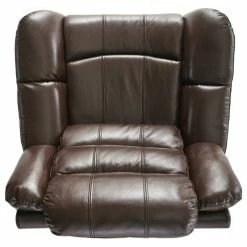Discount 😍 GDFStudio GDF Studio Merit Brown Pu Leather Glider Recliner Club Chair 🛒 -Living Room Furniture Shop d1c10b0302393931 3724 w800 h800 b1 p0