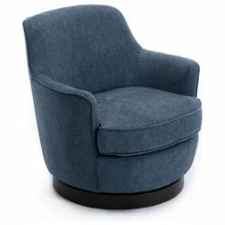 Cheapest 😉 Comfort Pointe Reese Cadet Blue Wood Base Swivel Chair ✔️ -Living Room Furniture Shop d1e12a690fc9270a 6199 w800 h800 b1 p0
