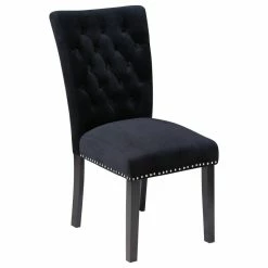 Best reviews of 🥰 MOD The Eleanor Dining Chair, Black, Velvet, Set Of 2 😉