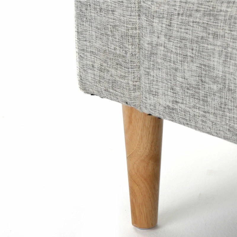 Brand new 🤩 GDFStudio GDF Studio Stratford Mid Century Modern Fabric 3-Seat Sofa, Light Gray Tweed 👏 7 Brand new 🤩 GDFStudio GDF Studio Stratford Mid Century Modern Fabric 3-Seat Sofa, Light Gray Tweed 👏 - Image 7